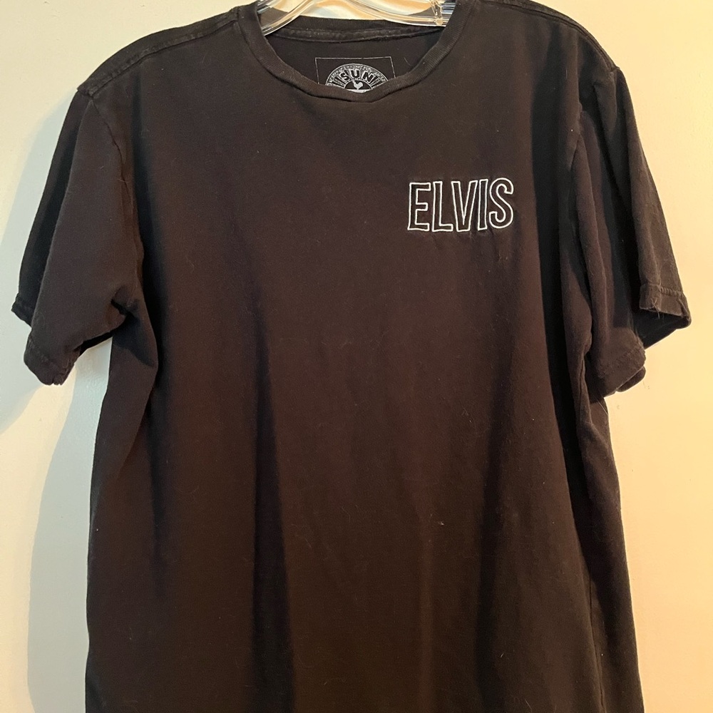Elvis Black Short Sleeve Tee